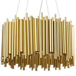 816102 Люстра SAVONA 10х40W G9 ЗОЛОТО