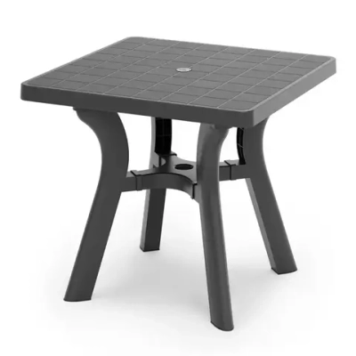 Стол квадратный Атлант 800мм (графит)