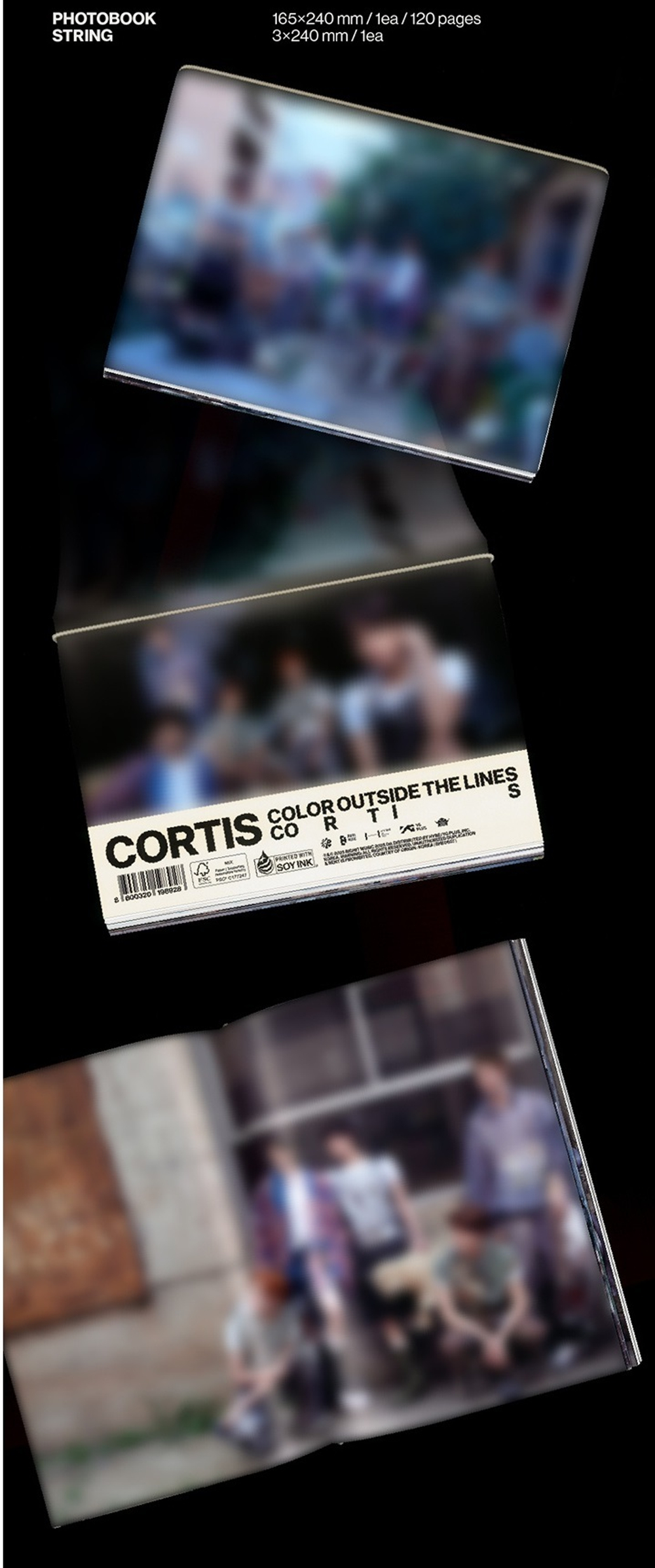 Альбом CORTIS - The 1st EP COLOR OUTSIDE THE LINES (Weverse shop)