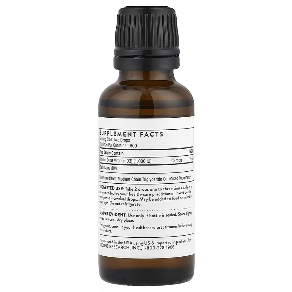 Thorne - Vitamin D 30 ml