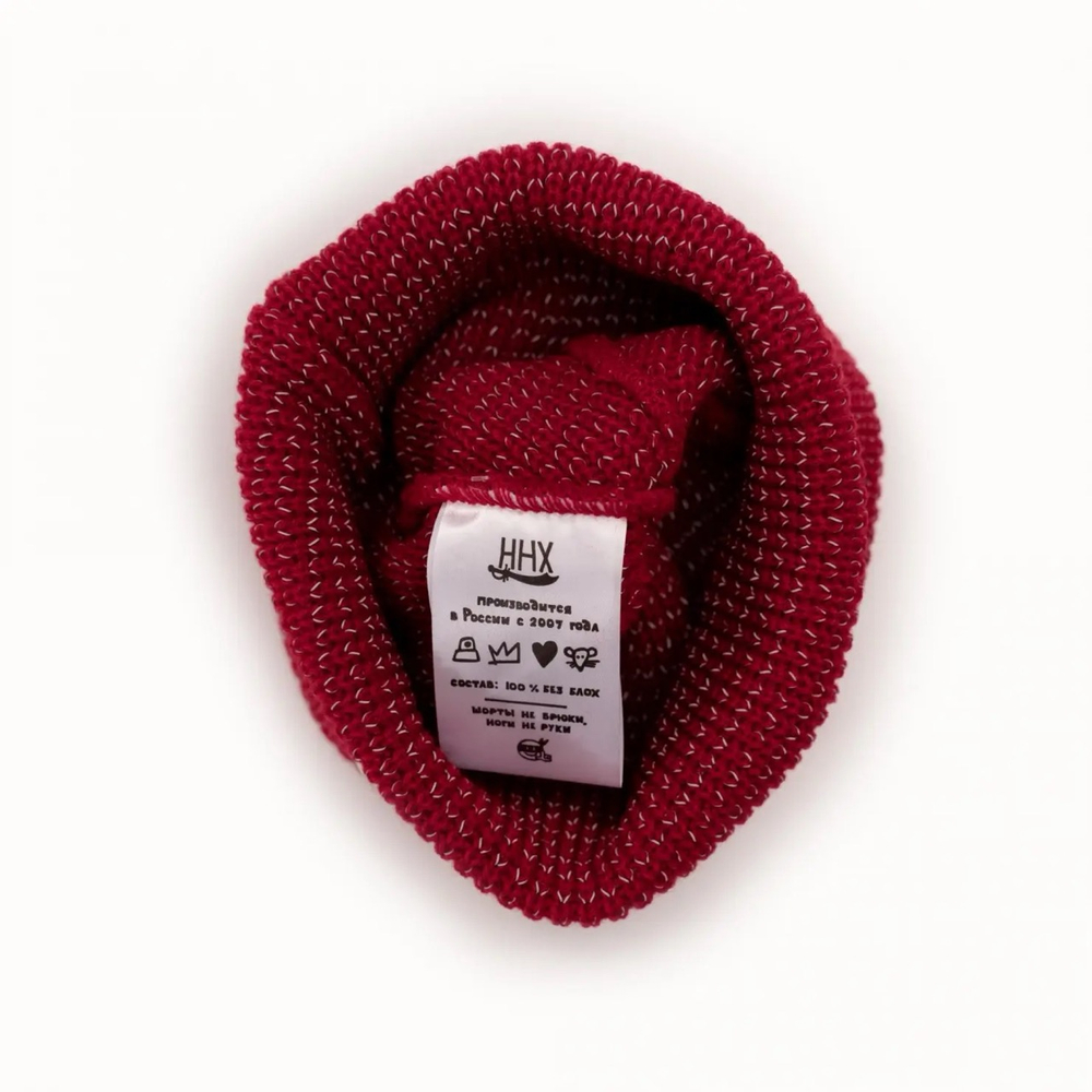 Шапка ННХ Меру Красная