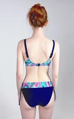 Купальник 534 Fiorana Navyblue-Pink