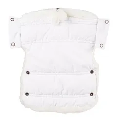 Муфта для коляски Lollycottons Белая