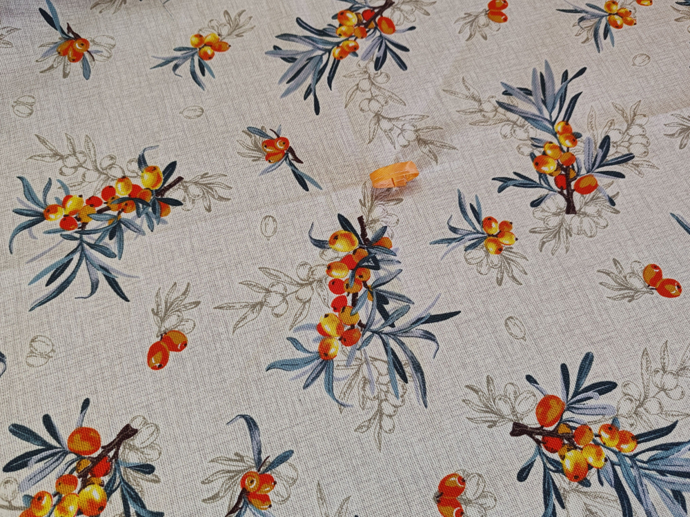 Полотенце кухонное, круглое, 2 шт, рогожка