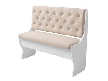 Диван bravo "Оливьер" (Белый/Рогожка Savana Plus Ivory (AT)) -G/Л3