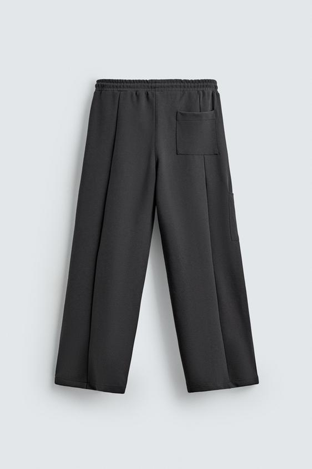 ZARA ДЖОГГЕРЫ КАРГО ИЗ ТКАНИ ИНТЕРЛОК, МЯГКИЙ СЕРЫЙ