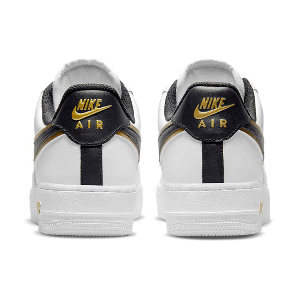 Кроссовки Nike Air Force 1 Low 07 LV8 Double Swoosh - White Metallic Gold