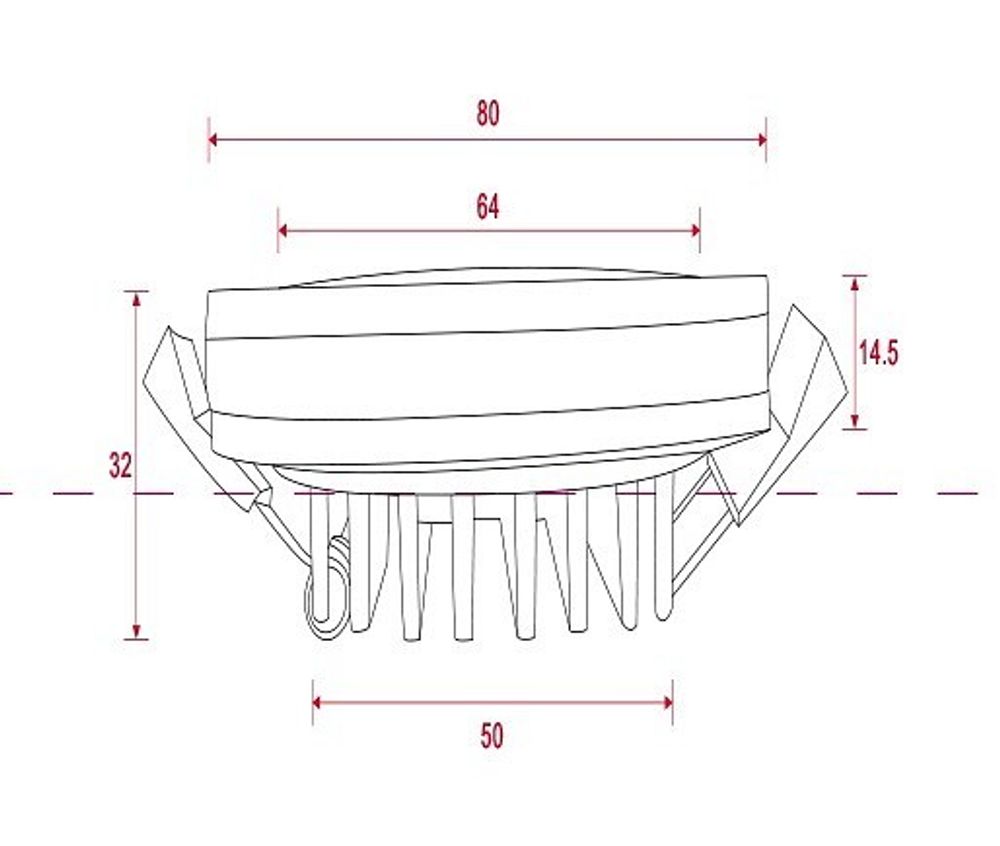 Встраиваемый светильник Maytoni Phanton DL2001-L7W