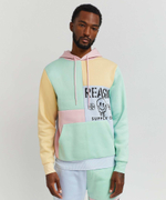 Мужской костюм REASON Drip Pastel Colorblock (худи и брюки)