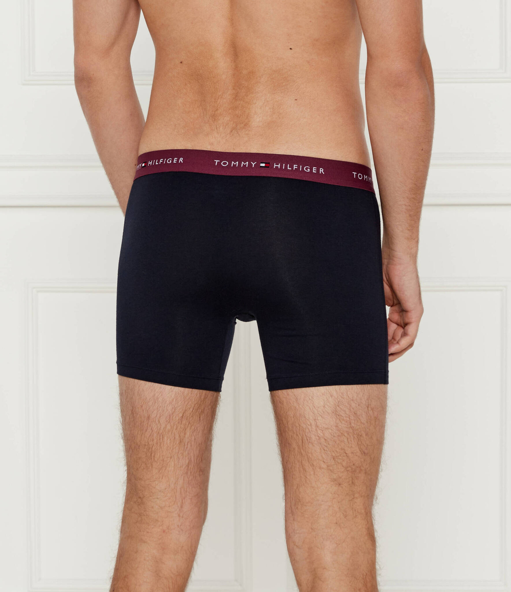 Трусики-боксеры 3шт. Tommy Hilfiger - темно-синий(UM0UM02765)