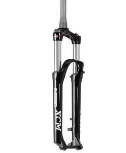 Вилка 27.5", ход 120 мм, матовая чёрная, алюм штырь 1,5"ч 1-1/8", чёрные ноги Ф32 мм сталь, блокиров