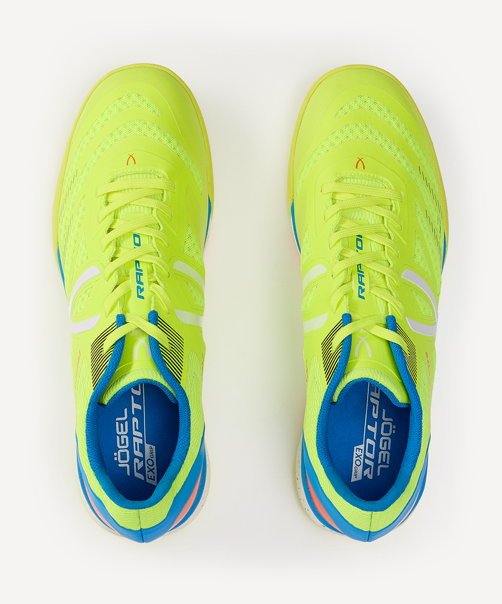 Бутсы зальные RAPTOR IN Green/blue