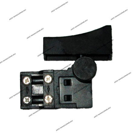 Выключатель подходит для рубанка Интерскол Р-11С, Р-82ТС (в пакете с наклейкой)