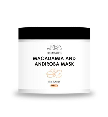 Limba Питательная маска для волос Macadamia and Andiroba mask , pH 4.0-5.0