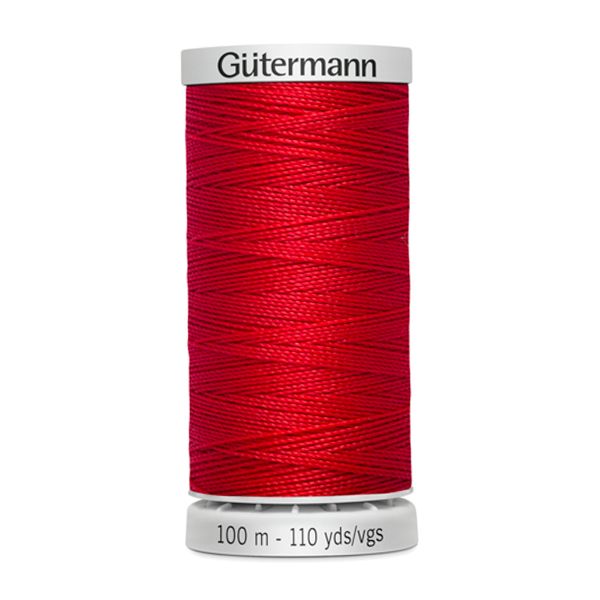 Нитки суперкрепкие Gutermann Extra Strong M782 №40 (100 метров), 5 кат. | 156 красный
