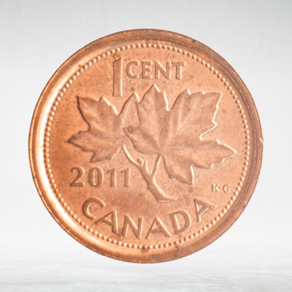 Canada, 1 Cent, 2011 – Elizabeth II (Fourth Portrait), AU