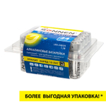 Батарейки комплект 24 шт. SONNEN Alkaline АА(LR6 15А) алкалиновые пальчиковые короб (2 штуки в упаковке)