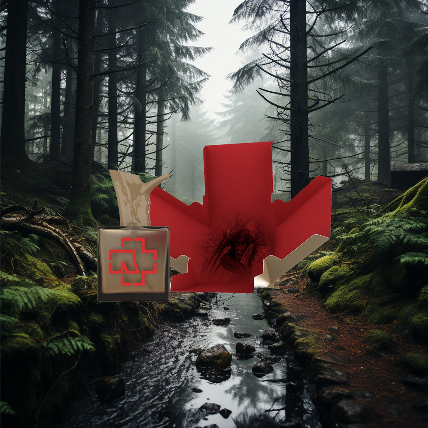 Embark on a fragrant journey with "Waidmanns Heil Intense" by the legendary German rock band Rammstein!