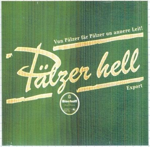 Пиво Bischoff Pälzer Нell Пиво Bischoff Pälzer Нell