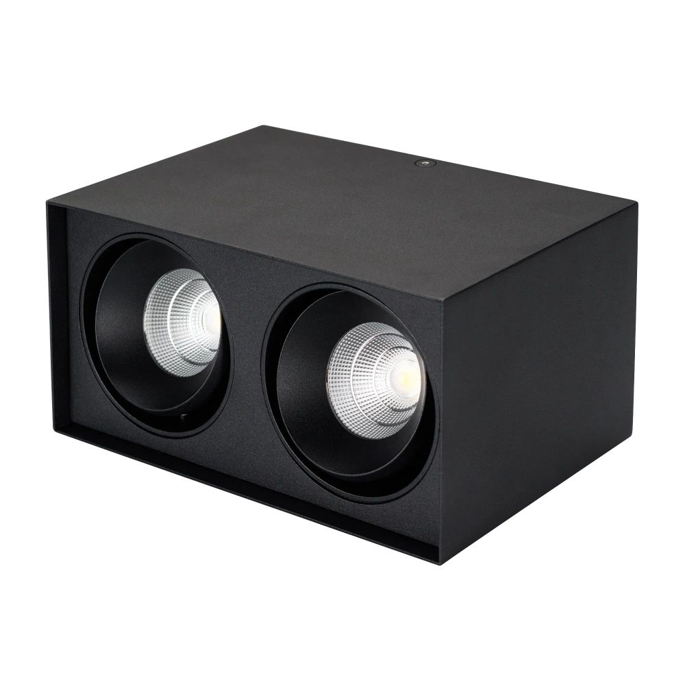 Светильник SP-CUBUS-S100x200BK-2x11W Day White 40deg (Arlight, IP20 Металл, 3 года) 023086