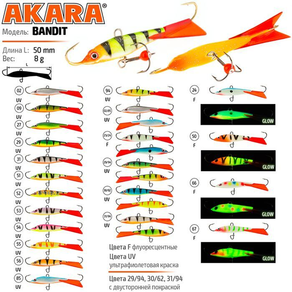Балансир рыболовный Akara Bandit