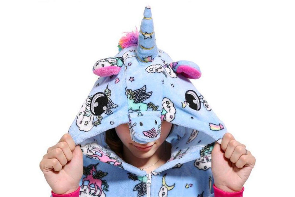 Кигуруми FunFur Единорог Летящий Zip M