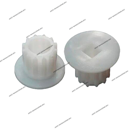 Втулка шнека для VITEK, Gorenje, 12 зубов, Dверха 23,5мм, D низа 35мм, H-23мм, внутр квадр 10х10мм