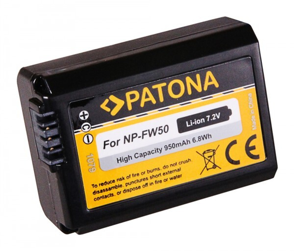 PATONA Premium аналог Sony NP-FW50