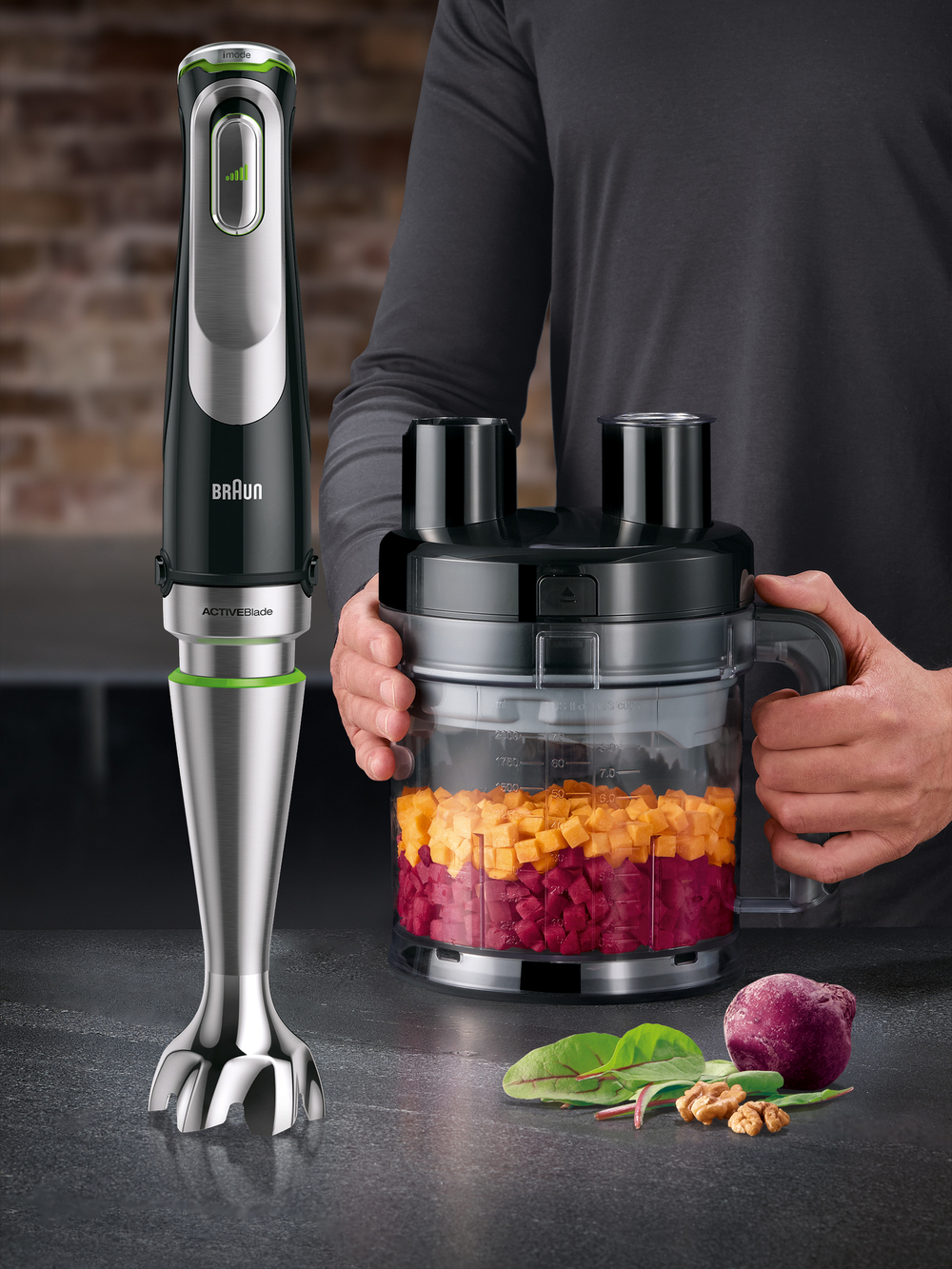 Погружной блендер Braun Multiquick 9 MQ9195XLI