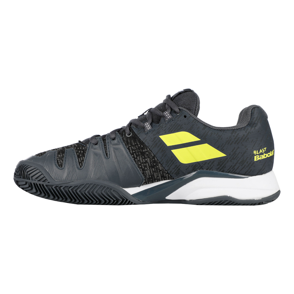 Мужские теннисные кроссовки Babolat Propulse Blast Men - Dark Grey, Neon Yellow