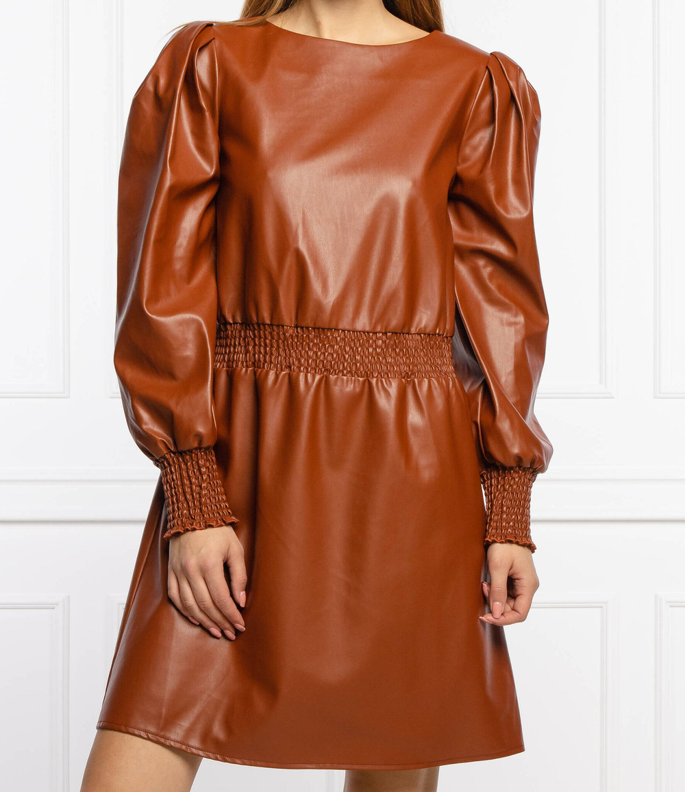 платье portis Silvian Heach - коричневый(PGA21197VE)