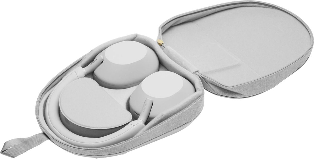 Наушники Sony WH-1000XM5, Bluetooth/3.5 мм, мониторные, серебристый [wh-1000xm5/sc]