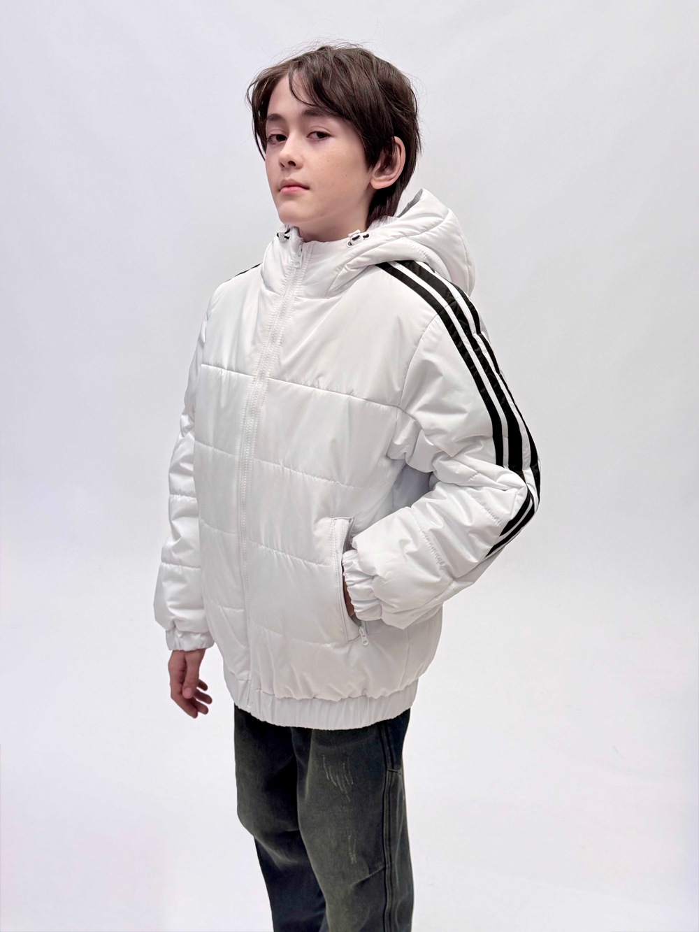 Куртка демисезонная для мальчика 12-18 лет Милашка Сьюзи