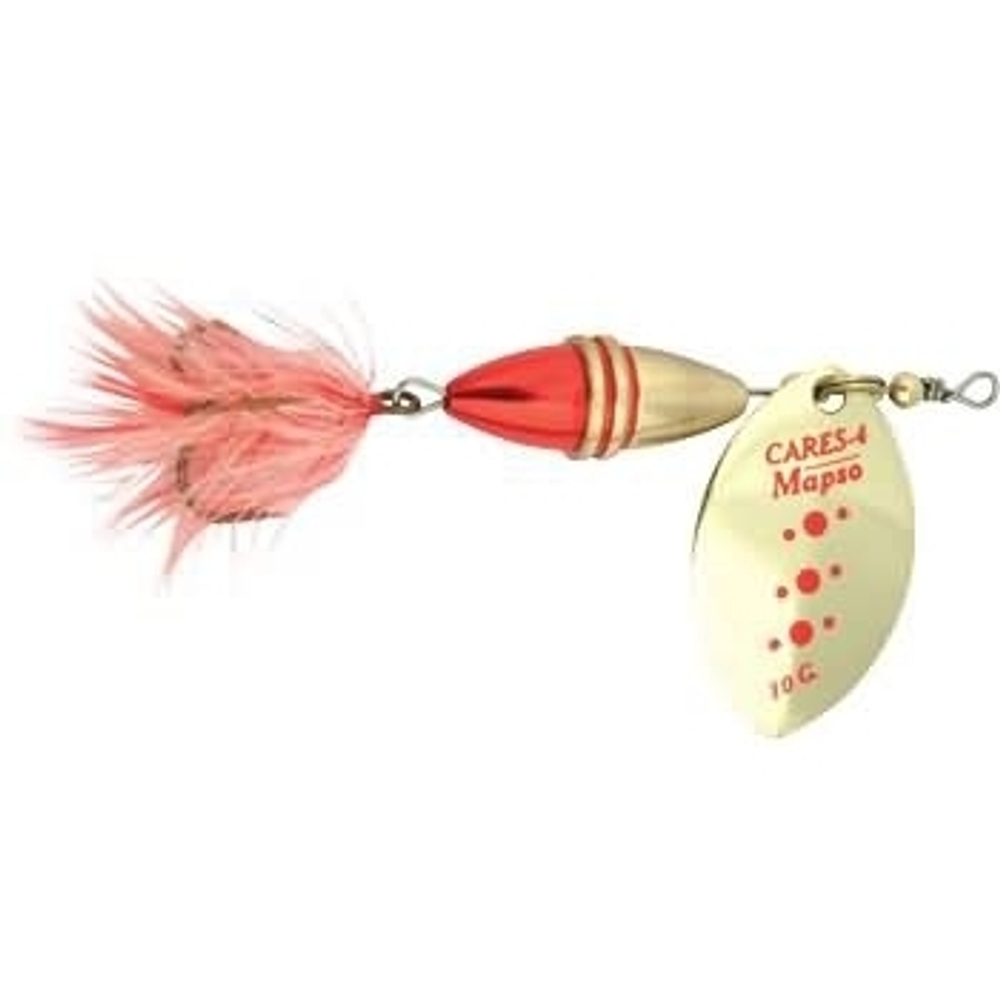 Блесна вертушка CARES FLY, 4, PN, 10 гр 67 мм