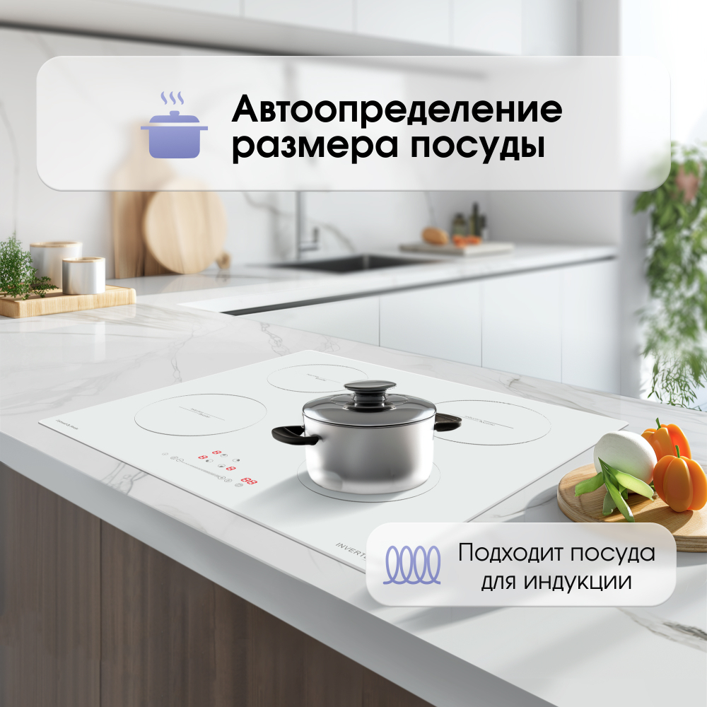 Стеклокерамическая варочная панель Zigmund & Shtain CI 30.6 W