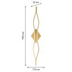 Настенный светодиодный светильник Favourite Mebius 4741-2W