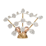 8243/2W CLASSI LN25 22 латунь, металл/хрусталь Бра E14 2*40W 220V KRISTINA