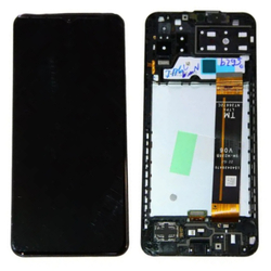 Дисплей для Samsung Galaxy A13 (A135F/A137F) с тачскрином и рамкой Черный - OR (SP)