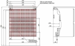Тумба с раковиной Aquanet Джейн (Flat) 335427/329253 60 маренго