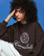 Свитшот Live Loud коричневый