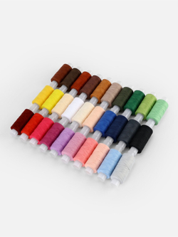 Набор ниток 40ЛШ, 200 м, 30 шт, цвет разноцветный ПНК им. Кирова
