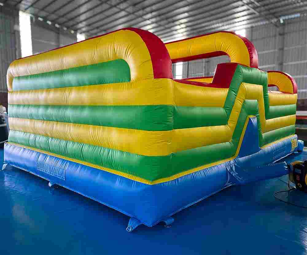Коммерческий надувной батут «Увлекательная полоса 2» 7*4,5*2,8 м