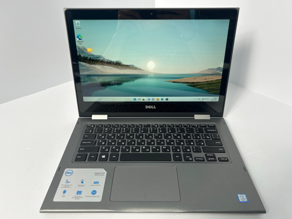 Ноутбук Dell inspiron 13 5378. Конфигурация: i3-7100U/4GB/1TB/IntelHD/Win11/FHD