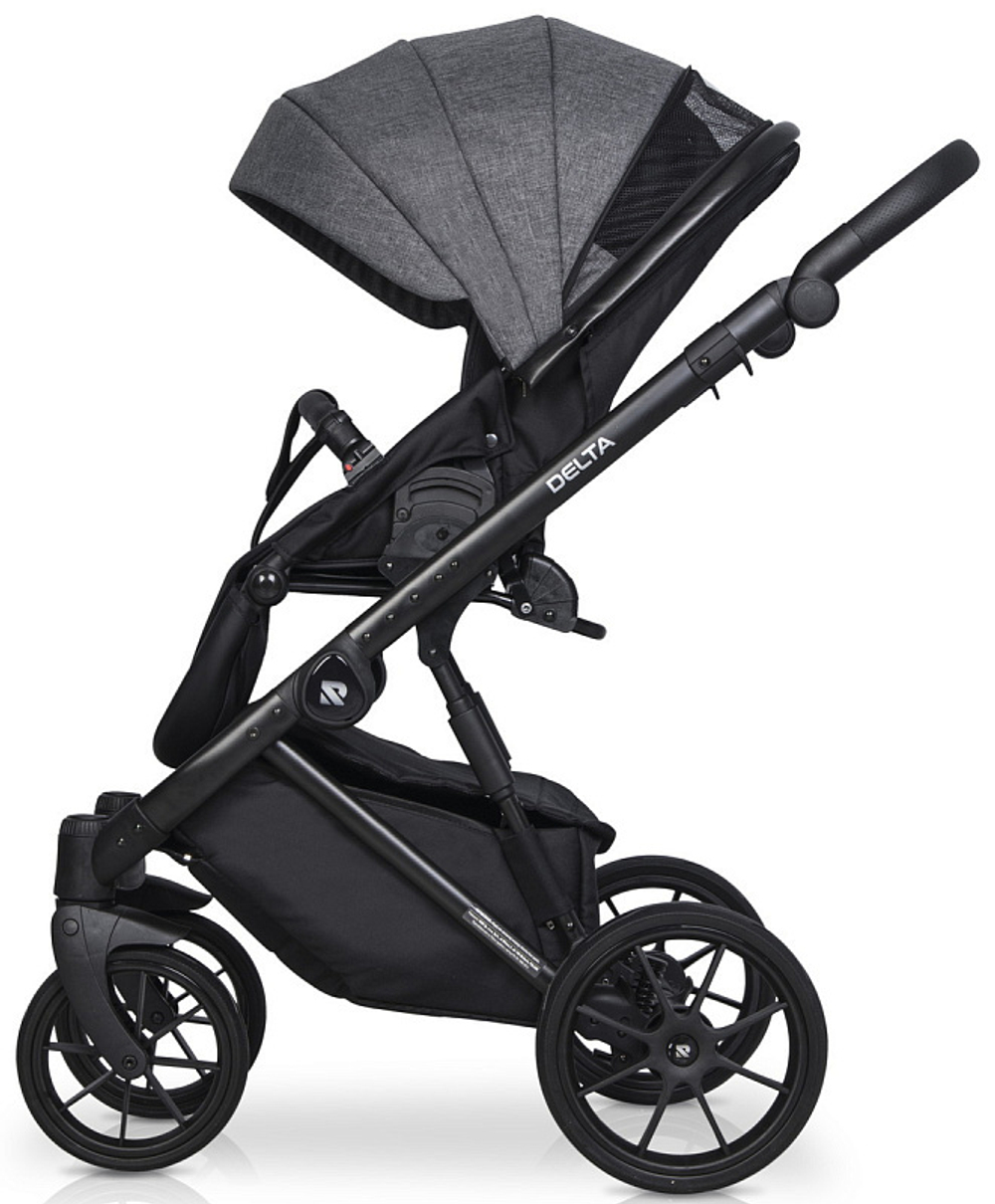 Детская коляска Riko Basic Delta 3 в 1 05 Carbon