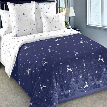 Комплект постельного белья "ВЛ. ДУХ ЛЕСА", перкаль, 100% хлопок.