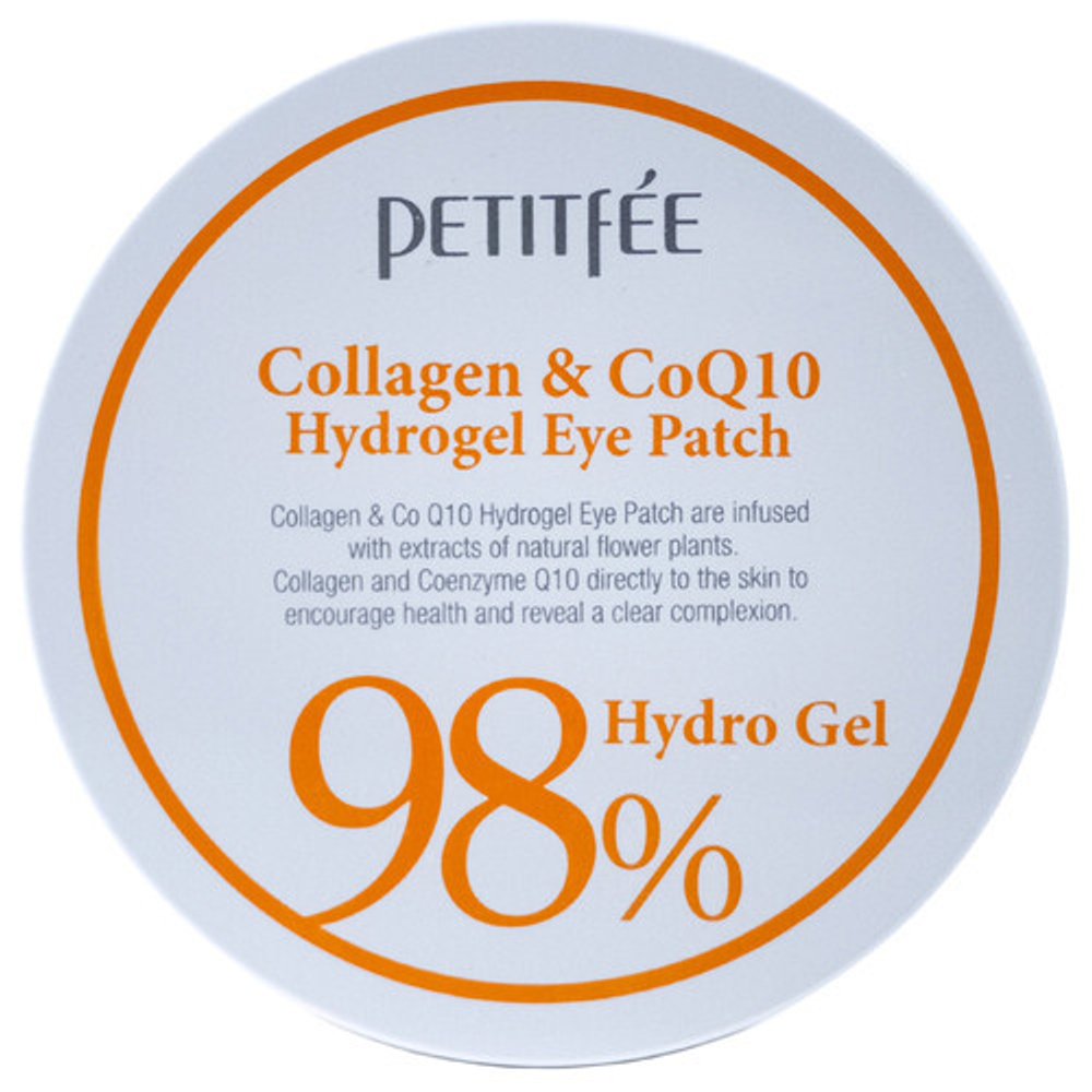 Патчи с коллагеном Petitfee Collagen&CoQ10 Hydrogel Eye Patch, 60 шт