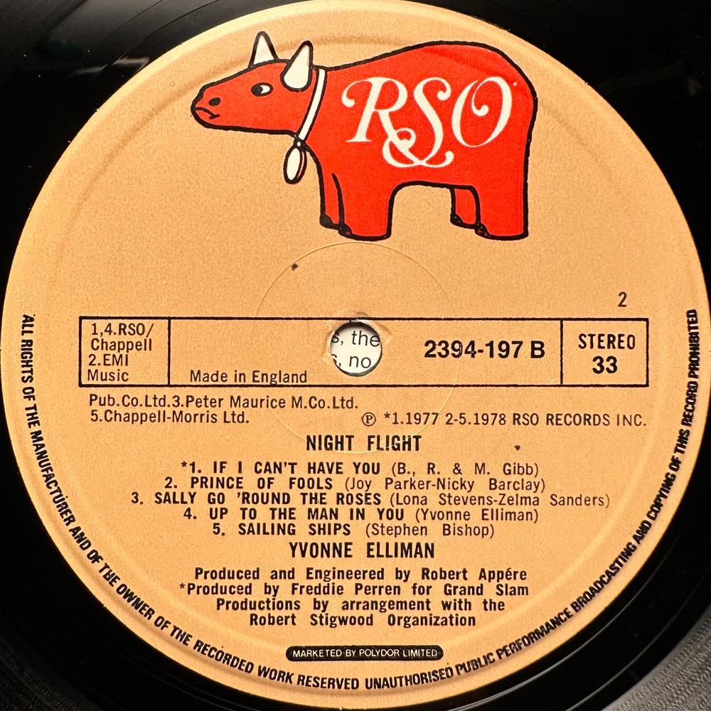 Yvonne Elliman - Night Flight (Англия 1978г.)