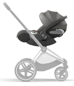 Коляска 3 в 1 Cybex Priam IV Rosegold complete и автокресло Cloud T i-Size Mirage Grey Sepia Black