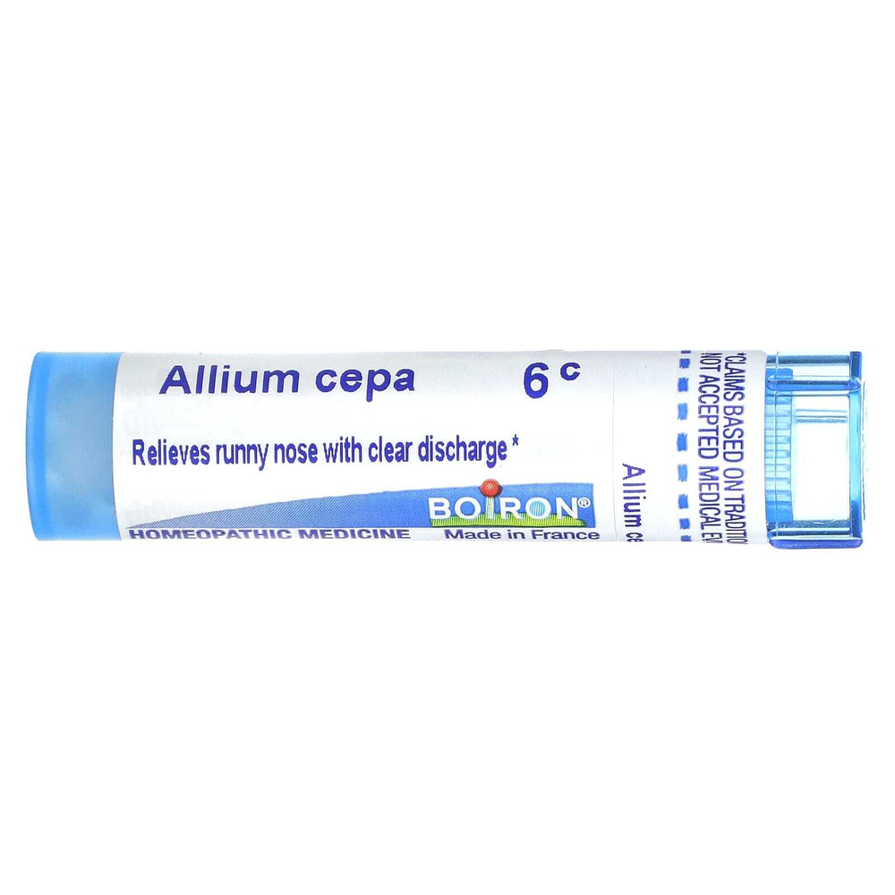 Boiron, Allium Cepa, 6C, средство от аллергии, примерно 80 гранул
