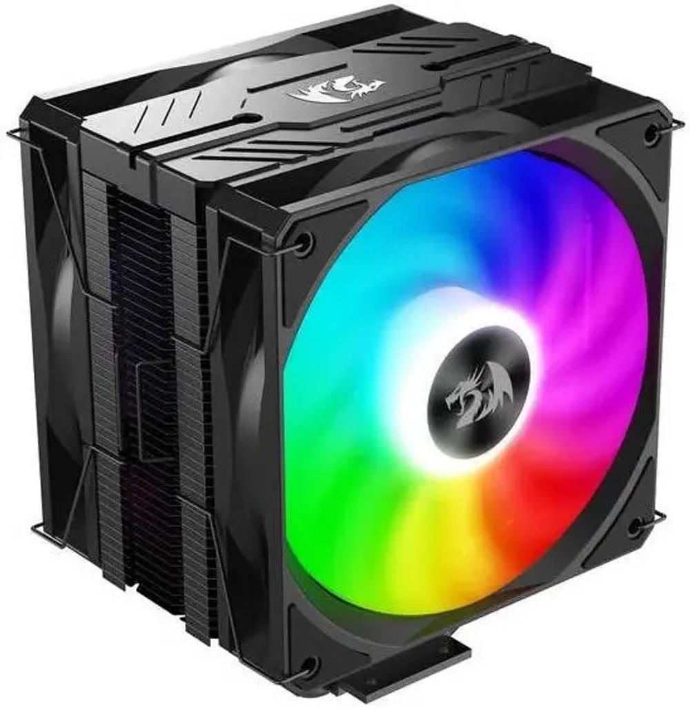 Кулер Redragon CC-2177 72262, башенный, для процессоров, с RGB-подсветкой